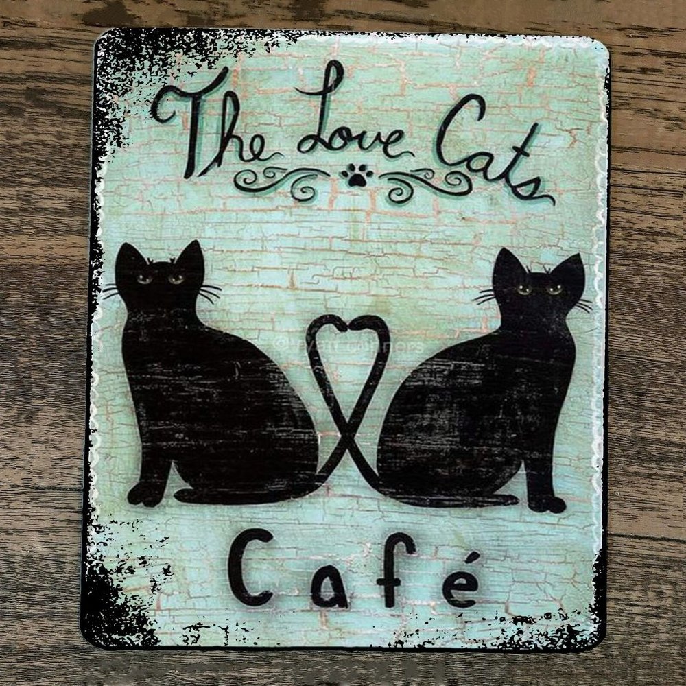 Mouse Pad Love‎ Cats Cafe